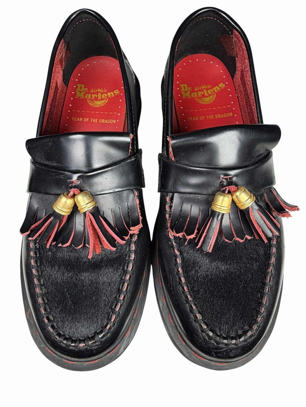 Dr. Martens Adrian Year of the Dragon Tassel Loafer LTD Edition Womens 8 Men’s 7